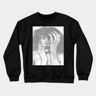 Curly girl Crewneck Sweatshirt